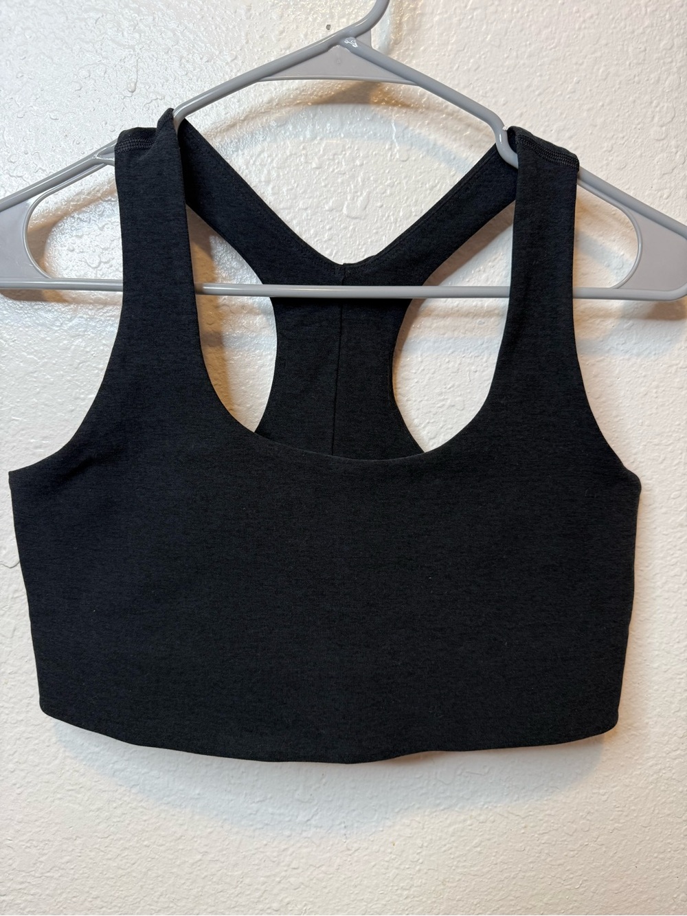 Beyond Yoga Spacedye Simplicity Bra Darkest Night Size Medium Pilates Gym Daily